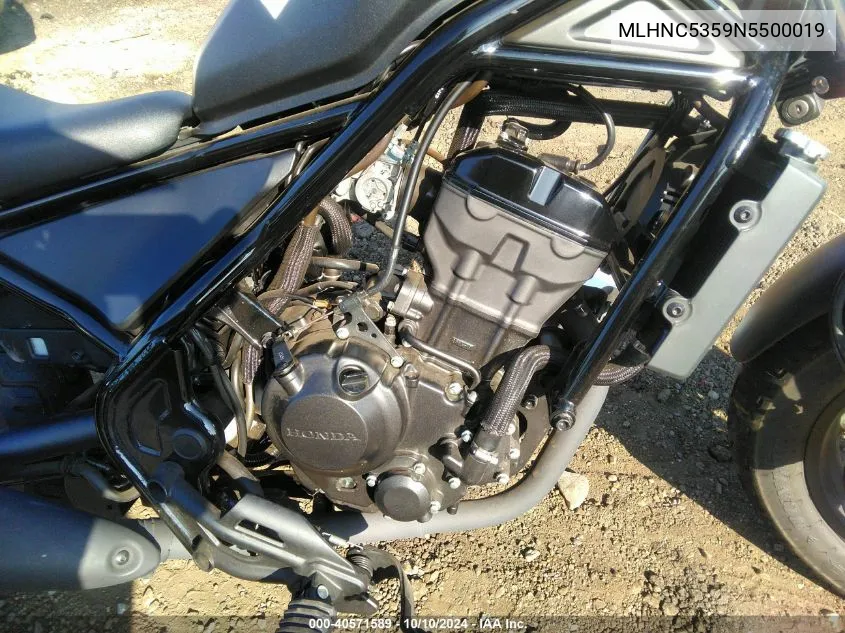 MLHNC5359N5500019 2022 Honda Cmx300 A