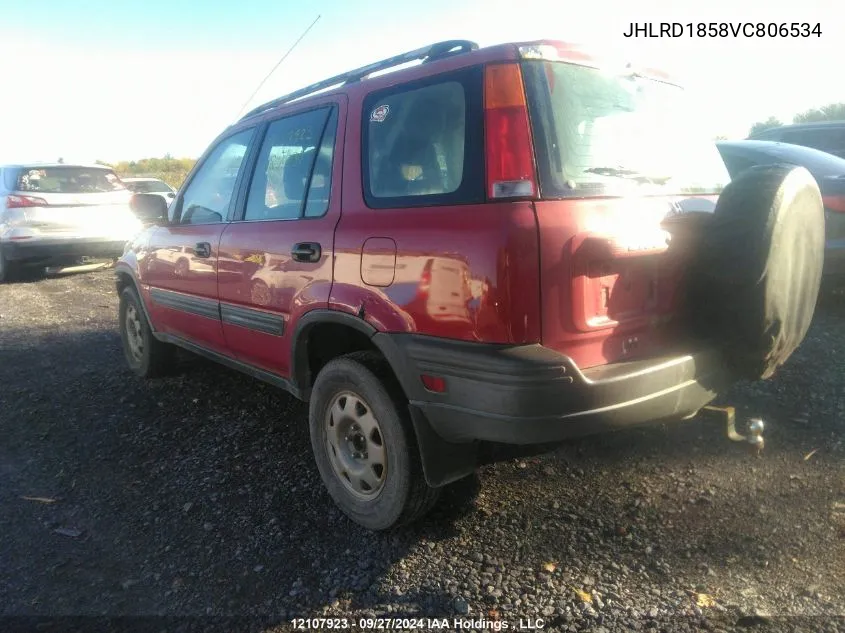 JHLRD1858VC806534 1997 Honda Cr-V