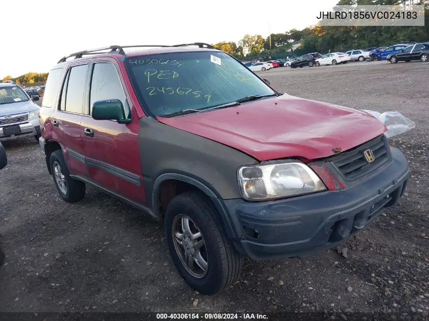 1997 Honda Cr-V VIN: JHLRD1856VC024183 Lot: 40306154