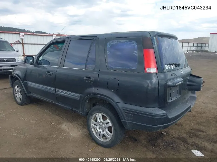 1997 Honda Cr-V VIN: JHLRD1845VC043234 Lot: 40448200