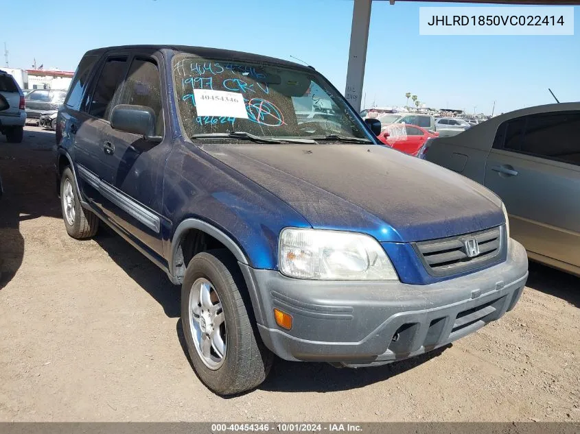 1997 Honda Cr-V VIN: JHLRD1850VC022414 Lot: 40454346