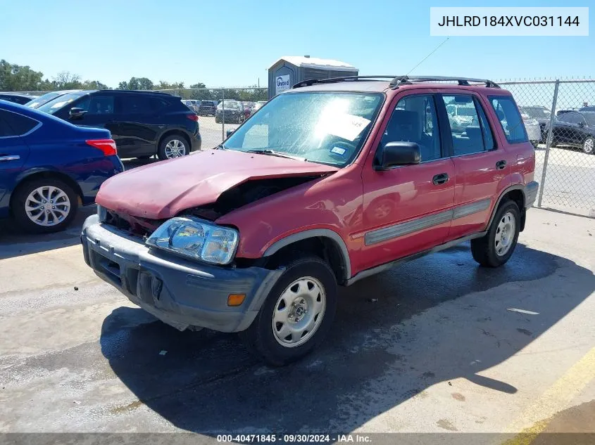 1997 Honda Cr-V VIN: JHLRD184XVC031144 Lot: 40471845