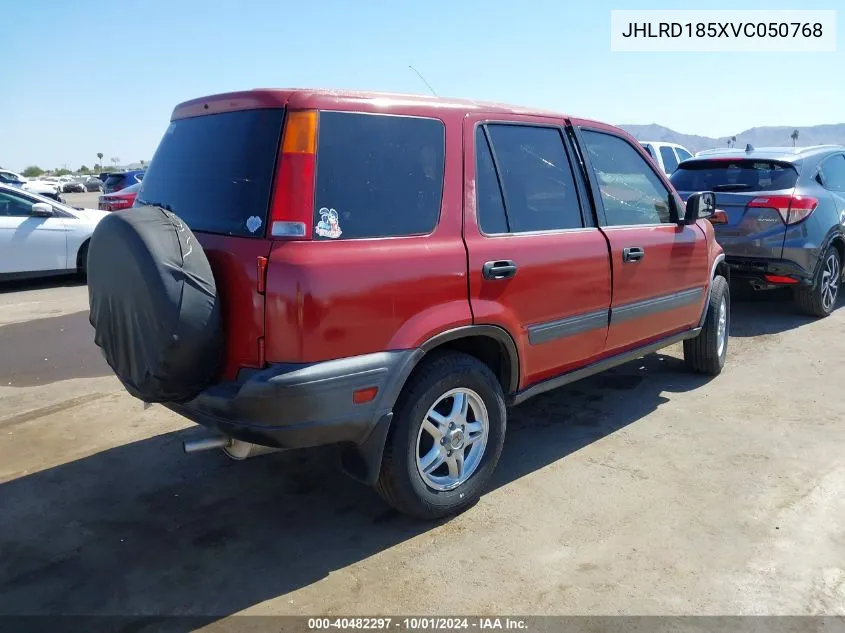 1997 Honda Cr-V Lx VIN: JHLRD185XVC050768 Lot: 40482297