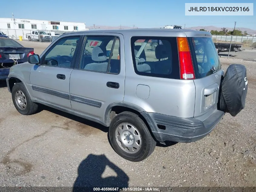 1997 Honda Cr-V VIN: JHLRD184XVC029166 Lot: 40596047