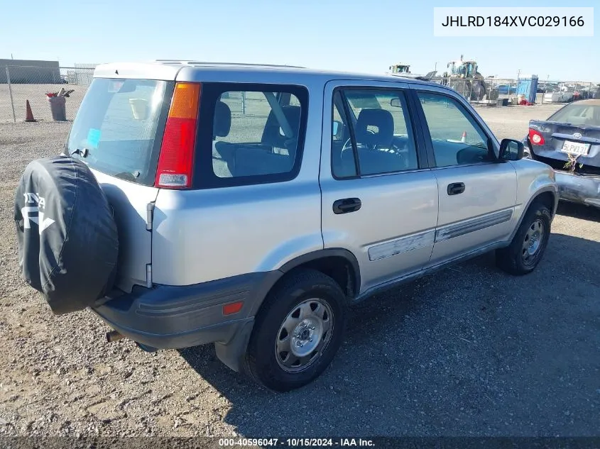 1997 Honda Cr-V VIN: JHLRD184XVC029166 Lot: 40596047