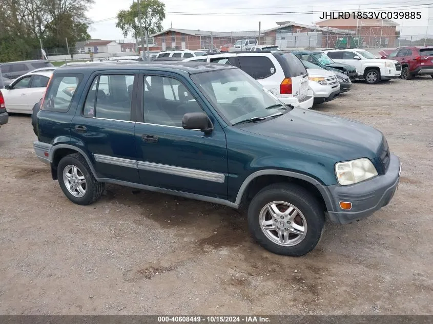 1997 Honda Cr-V VIN: JHLRD1853VC039885 Lot: 40608449