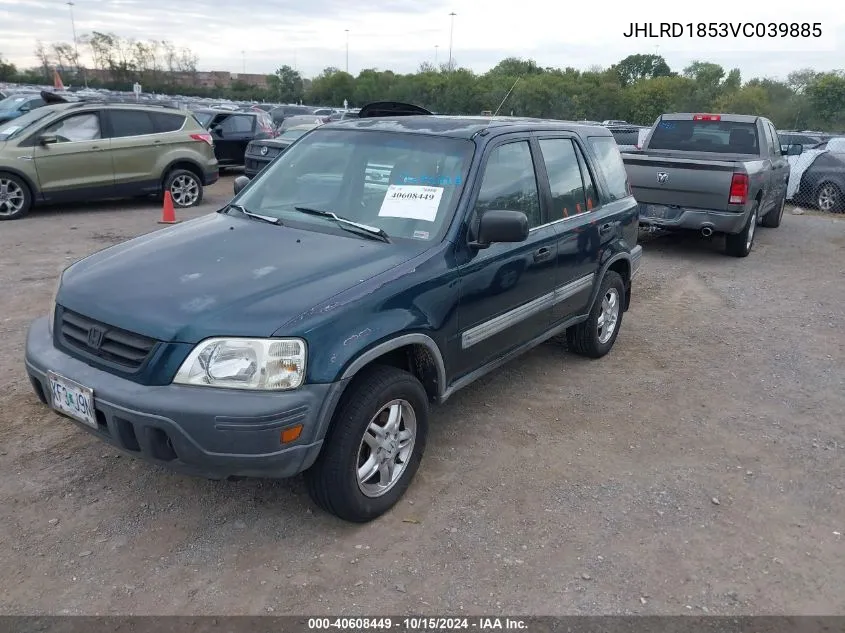 1997 Honda Cr-V VIN: JHLRD1853VC039885 Lot: 40608449