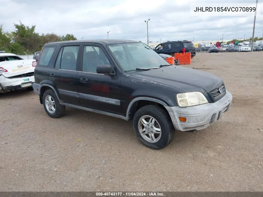 1997 Honda Cr-V Lx VIN: JHLRD1854VC070899 Lot: 40743177