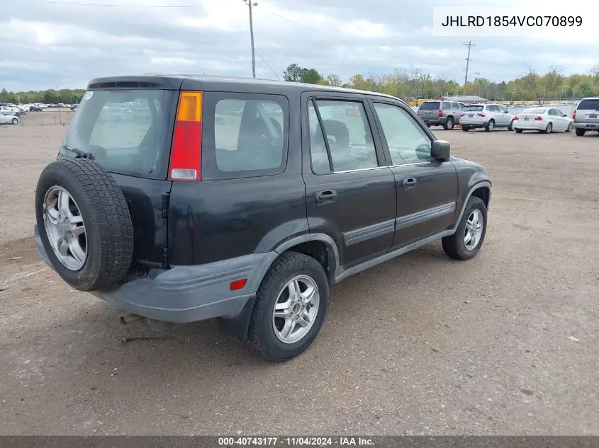 1997 Honda Cr-V Lx VIN: JHLRD1854VC070899 Lot: 40743177