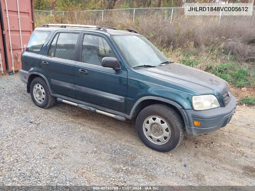 1997 Honda Cr-V VIN: JHLRD1848VC005612 Lot: 40793769