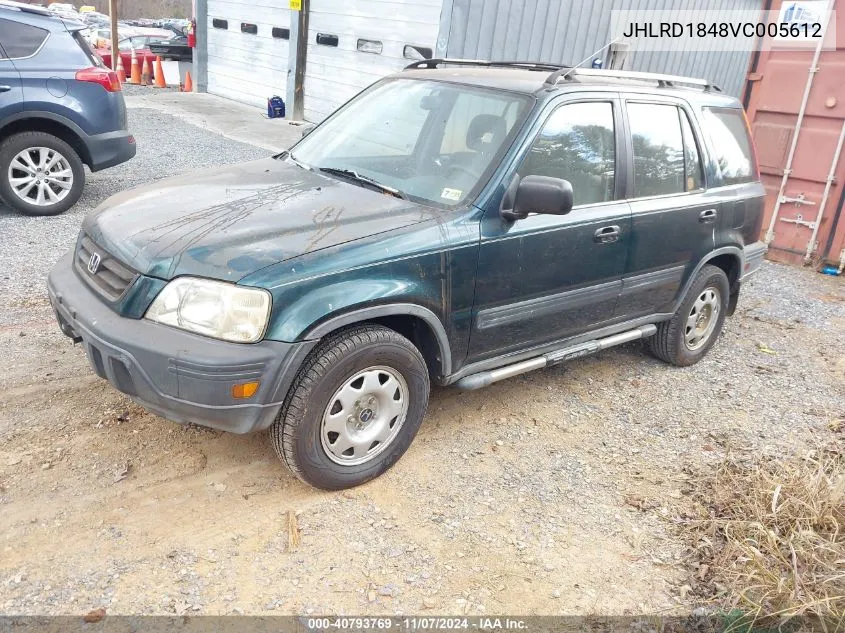 1997 Honda Cr-V VIN: JHLRD1848VC005612 Lot: 40793769