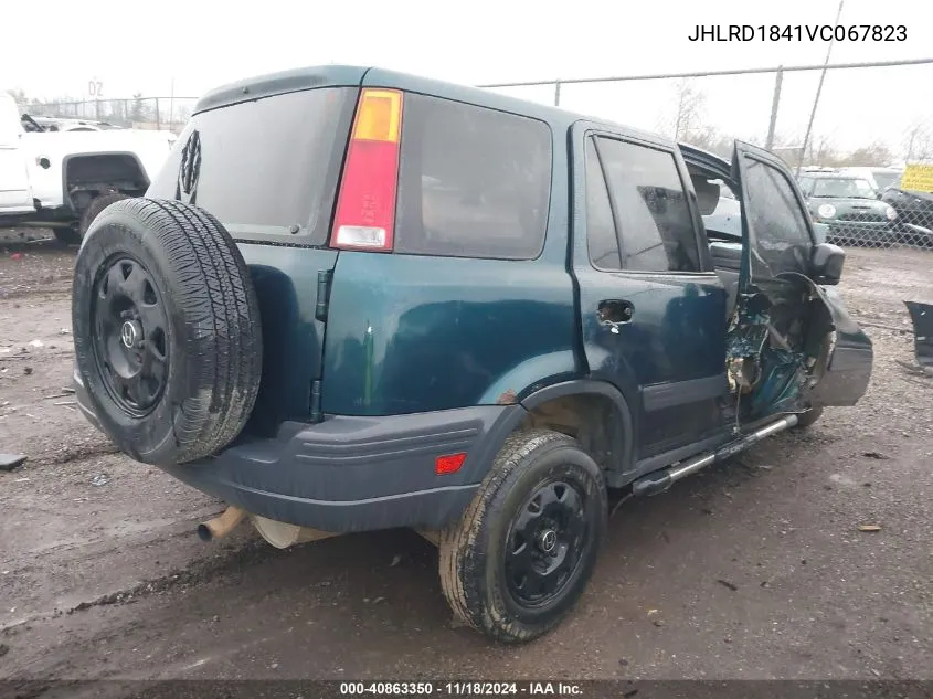 1997 Honda Cr-V VIN: JHLRD1841VC067823 Lot: 40863350