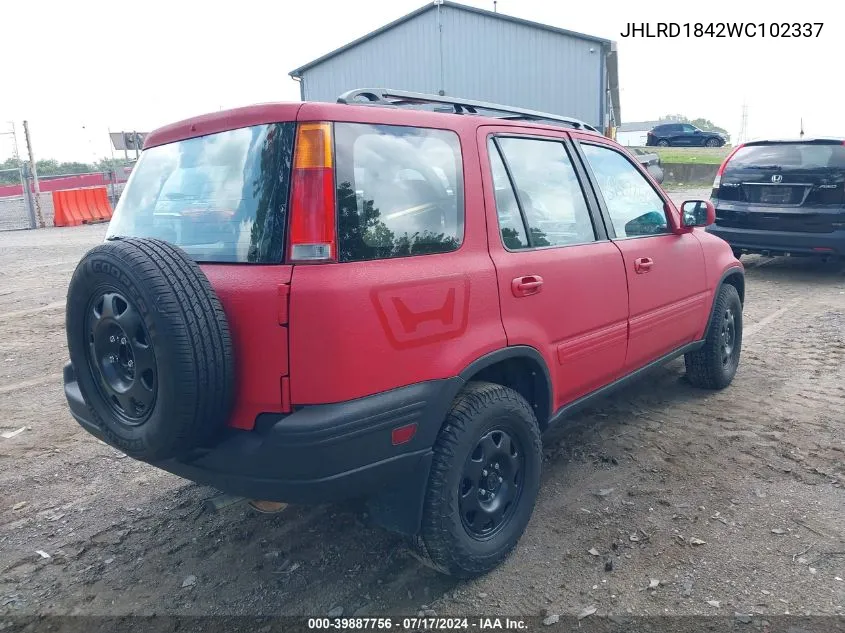 JHLRD1842WC102337 1998 Honda Cr-V Lx