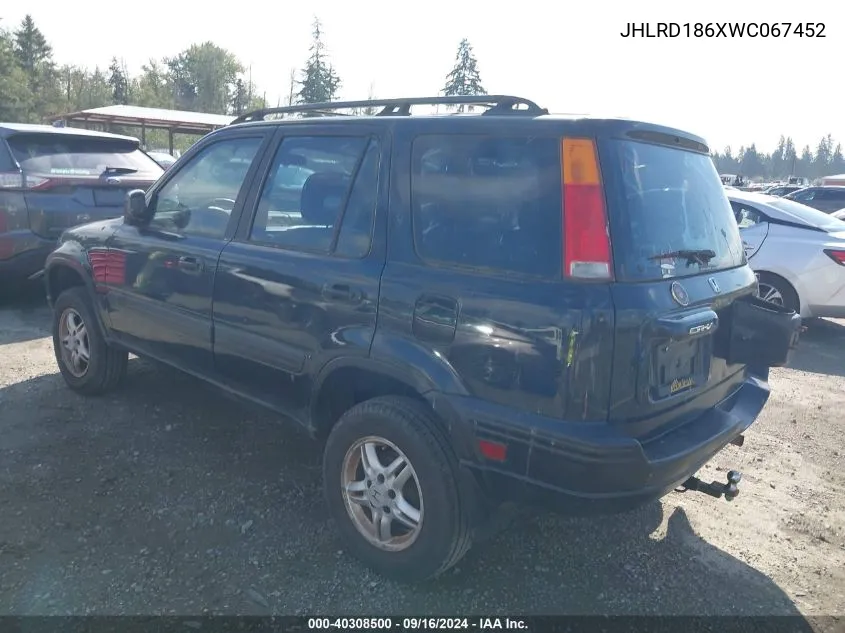 JHLRD186XWC067452 1998 Honda Cr-V Ex