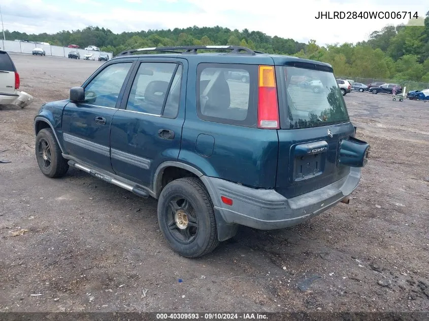 JHLRD2840WC006714 1998 Honda Cr-V Lx