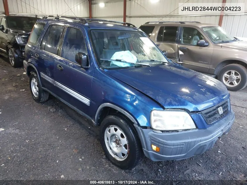 1998 Honda Cr-V Lx VIN: JHLRD2844WC004223 Lot: 40618813