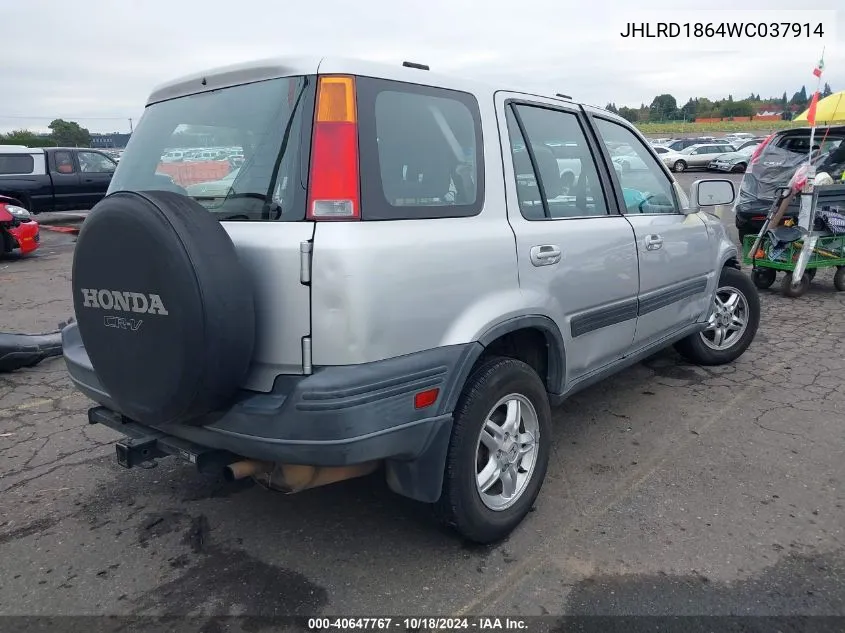 JHLRD1864WC037914 1998 Honda Cr-V Ex