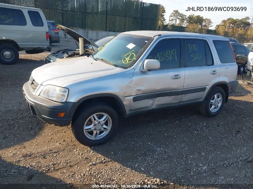 JHLRD1869WC093699 1998 Honda Cr-V Ex