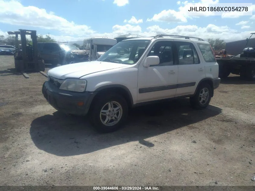 1999 Honda Cr-V Ex VIN: JHLRD1868XC054278 Lot: 39044606