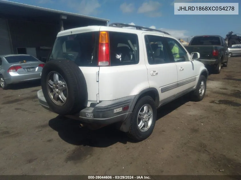 1999 Honda Cr-V Ex VIN: JHLRD1868XC054278 Lot: 39044606