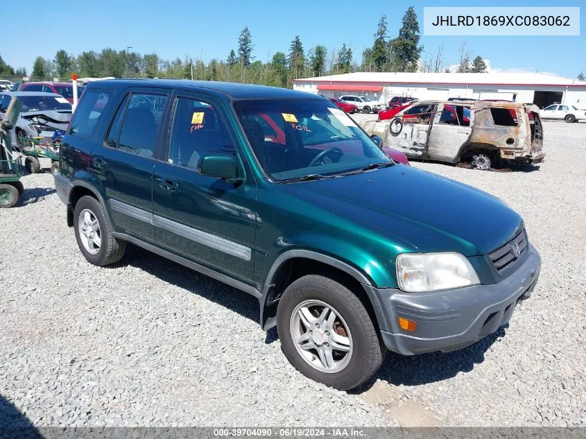 1999 Honda Cr-V Ex VIN: JHLRD1869XC083062 Lot: 39704090