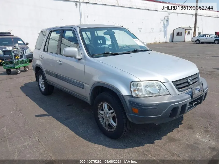 1999 Honda Cr-V Ex VIN: JHLRD1861XC052744 Lot: 40075262