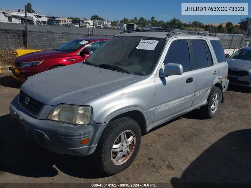 1999 Honda Cr-V Ex VIN: JHLRD1763XC073323 Lot: 40314162