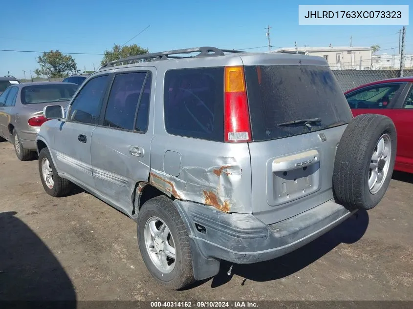 1999 Honda Cr-V Ex VIN: JHLRD1763XC073323 Lot: 40314162