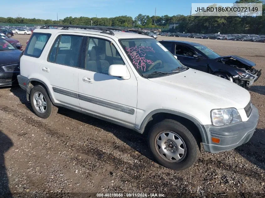 1999 Honda Cr-V Ex VIN: JHLRD186XXC072149 Lot: 40319558