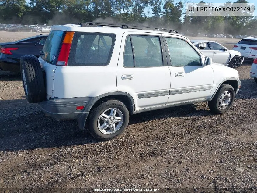 1999 Honda Cr-V Ex VIN: JHLRD186XXC072149 Lot: 40319558