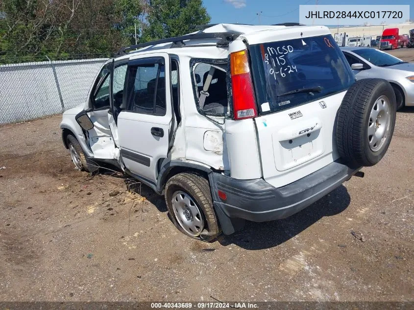 JHLRD2844XC017720 1999 Honda Cr-V Lx