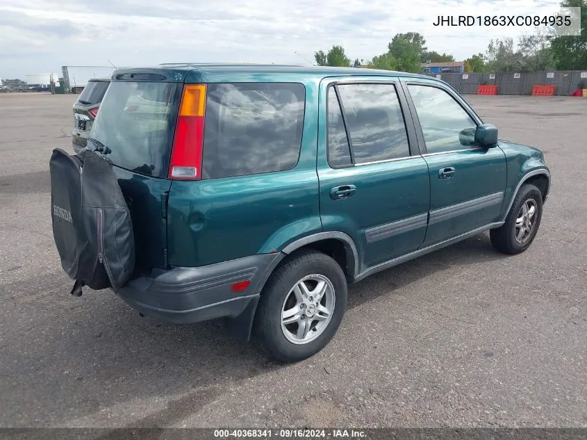 1999 Honda Cr-V Ex VIN: JHLRD1863XC084935 Lot: 40368341