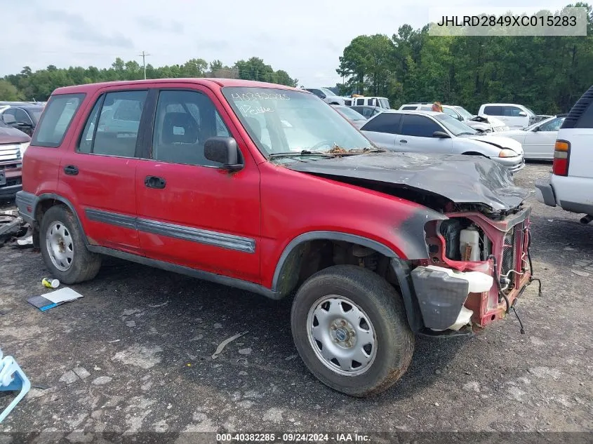 1999 Honda Cr-V Lx VIN: JHLRD2849XC015283 Lot: 40382285