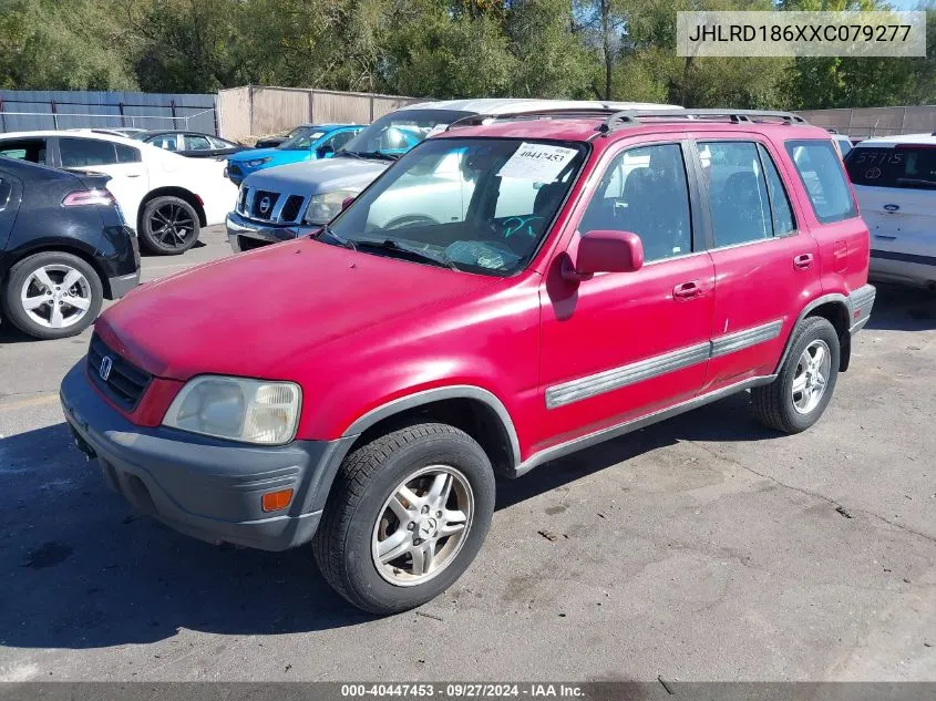 1999 Honda Cr-V Ex VIN: JHLRD186XXC079277 Lot: 40447453