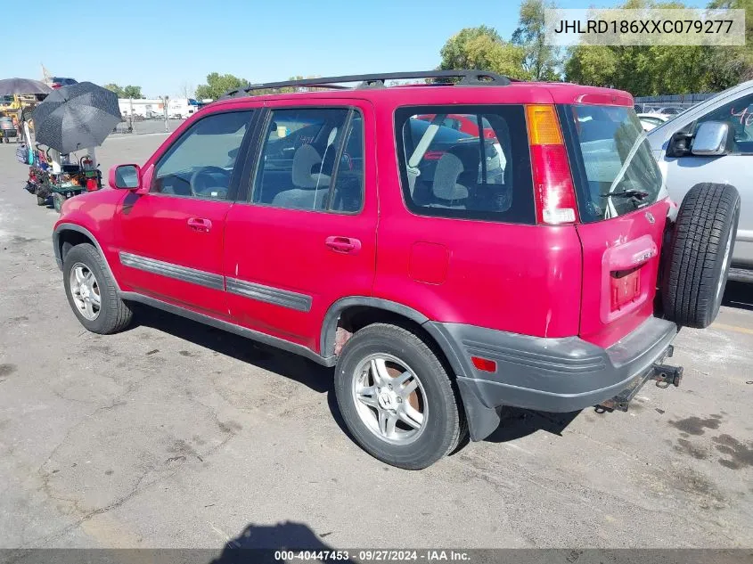 1999 Honda Cr-V Ex VIN: JHLRD186XXC079277 Lot: 40447453