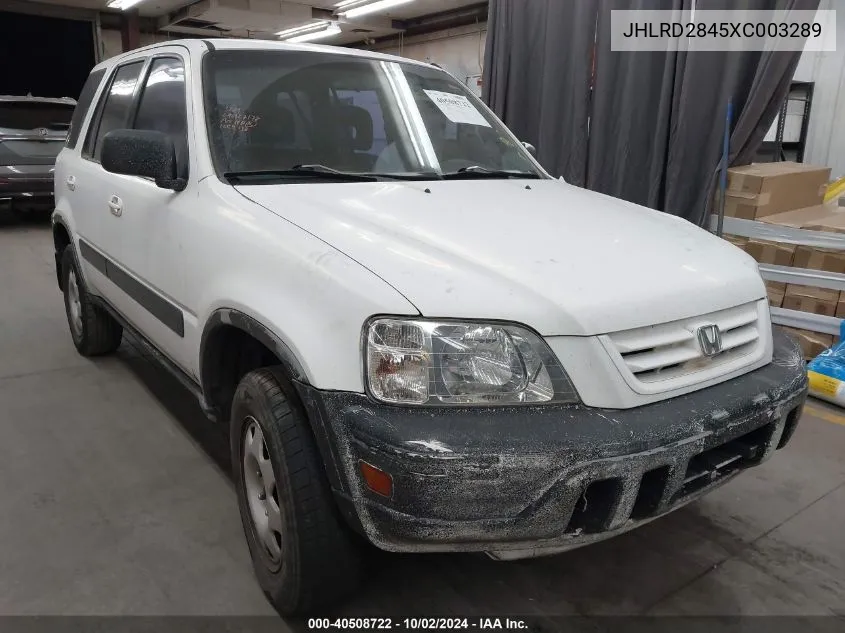 1999 Honda Cr-V Lx VIN: JHLRD2845XC003289 Lot: 40508722