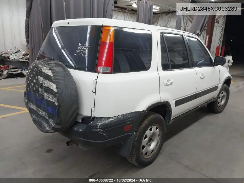 1999 Honda Cr-V Lx VIN: JHLRD2845XC003289 Lot: 40508722