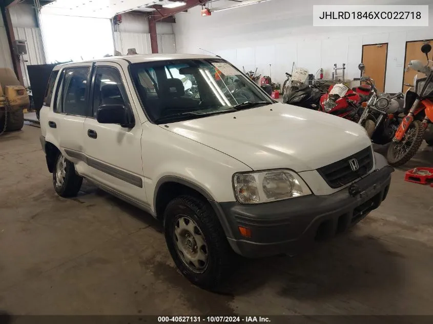 JHLRD1846XC022718 1999 Honda Cr-V Lx