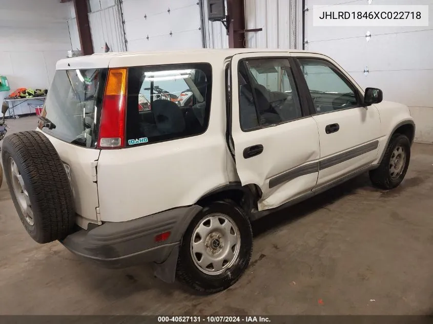 JHLRD1846XC022718 1999 Honda Cr-V Lx