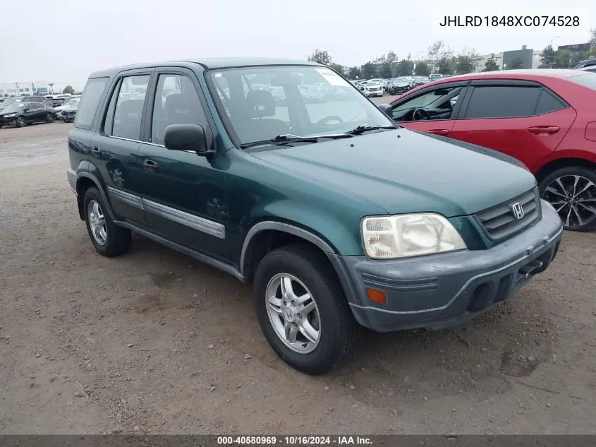 1999 Honda Cr-V Lx VIN: JHLRD1848XC074528 Lot: 40580969