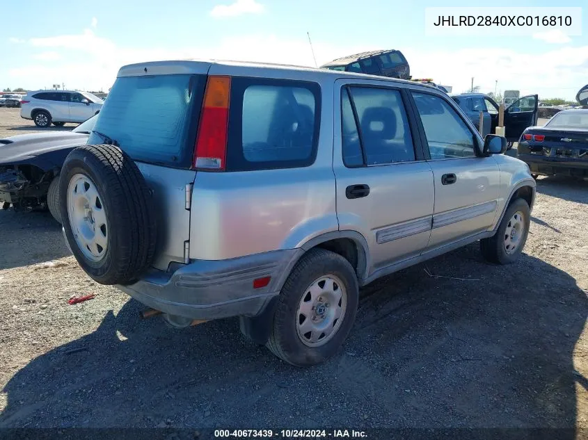 JHLRD2840XC016810 1999 Honda Cr-V Lx