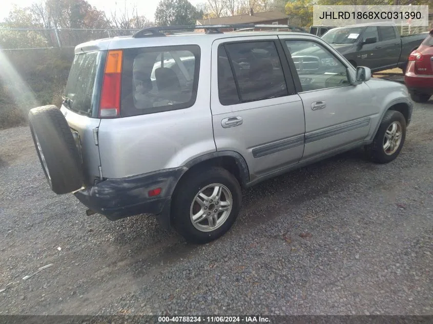 1999 Honda Cr-V Ex VIN: JHLRD1868XC031390 Lot: 40788234