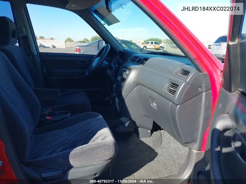 JHLRD184XXC022074 1999 Honda Cr-V Lx