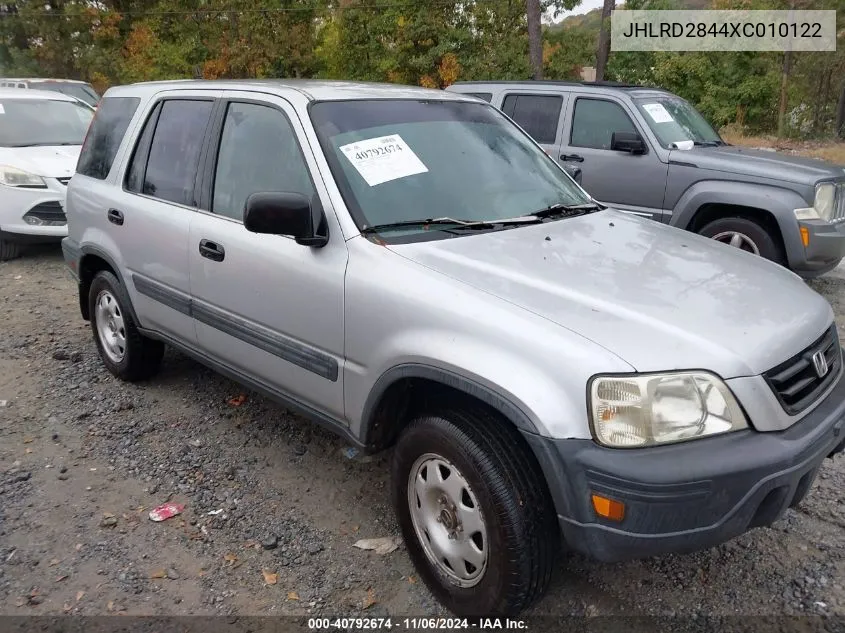 1999 Honda Cr-V Lx VIN: JHLRD2844XC010122 Lot: 40792674