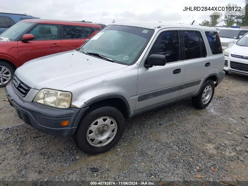 1999 Honda Cr-V Lx VIN: JHLRD2844XC010122 Lot: 40792674