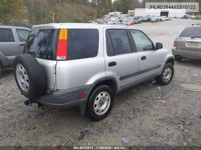 1999 Honda Cr-V Lx VIN: JHLRD2844XC010122 Lot: 40792674