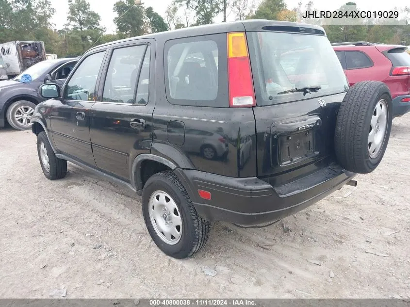 1999 Honda Cr-V Lx VIN: JHLRD2844XC019029 Lot: 40800038