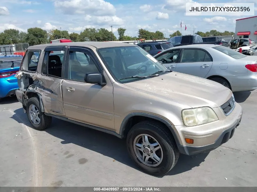 2000 Honda Cr-V Special Edition VIN: JHLRD187XYS023596 Lot: 40409957