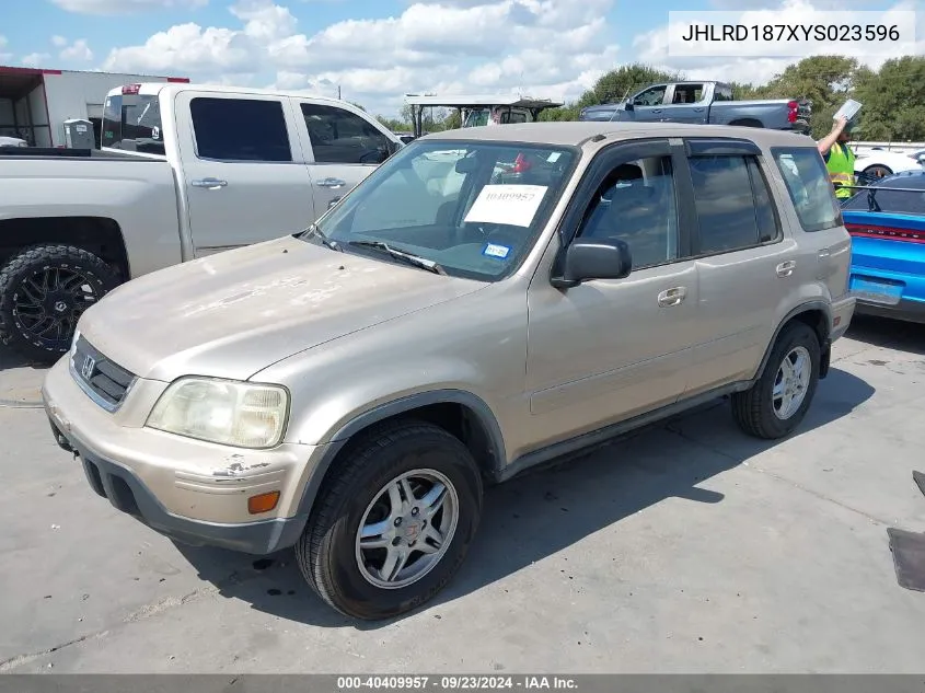 2000 Honda Cr-V Special Edition VIN: JHLRD187XYS023596 Lot: 40409957