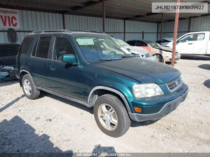 2000 Honda Cr-V Se/Ex VIN: JHLRD1873YS009927 Lot: 40544767